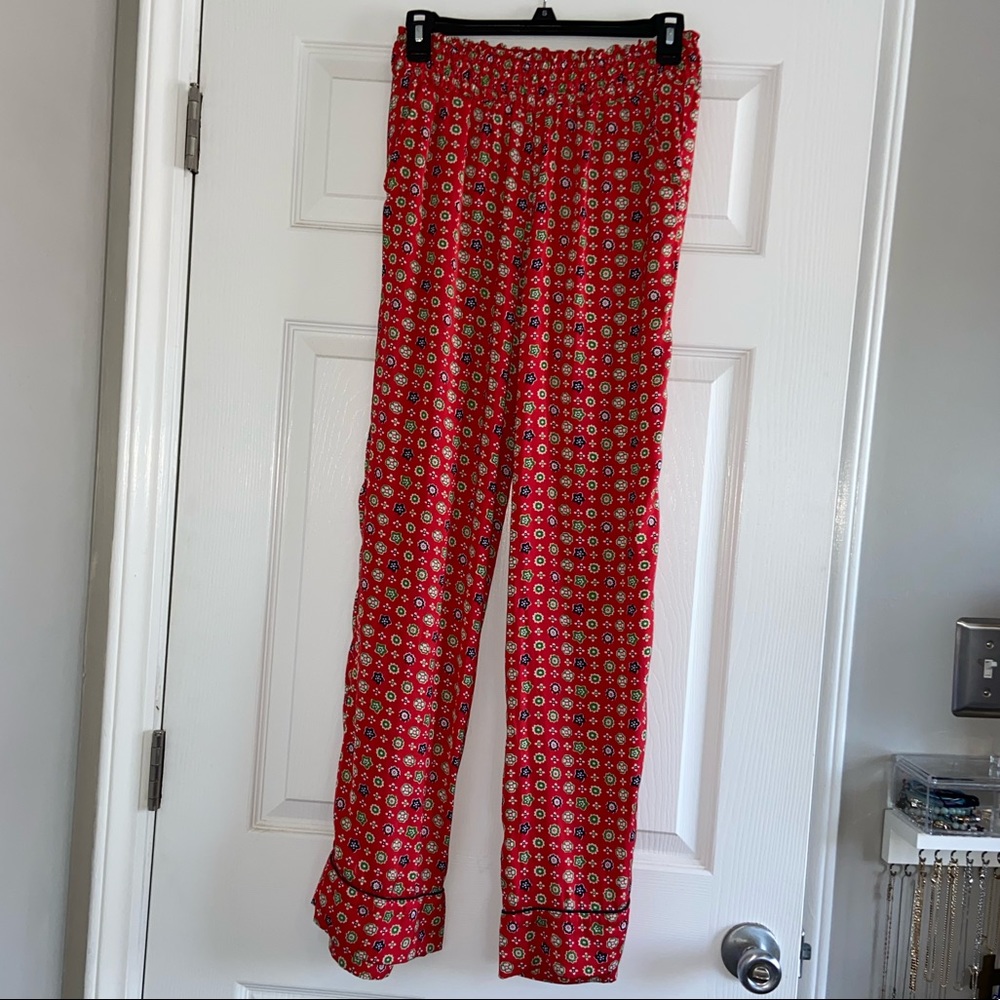 Aerie Floral Silky Pocketed Pajama Pant